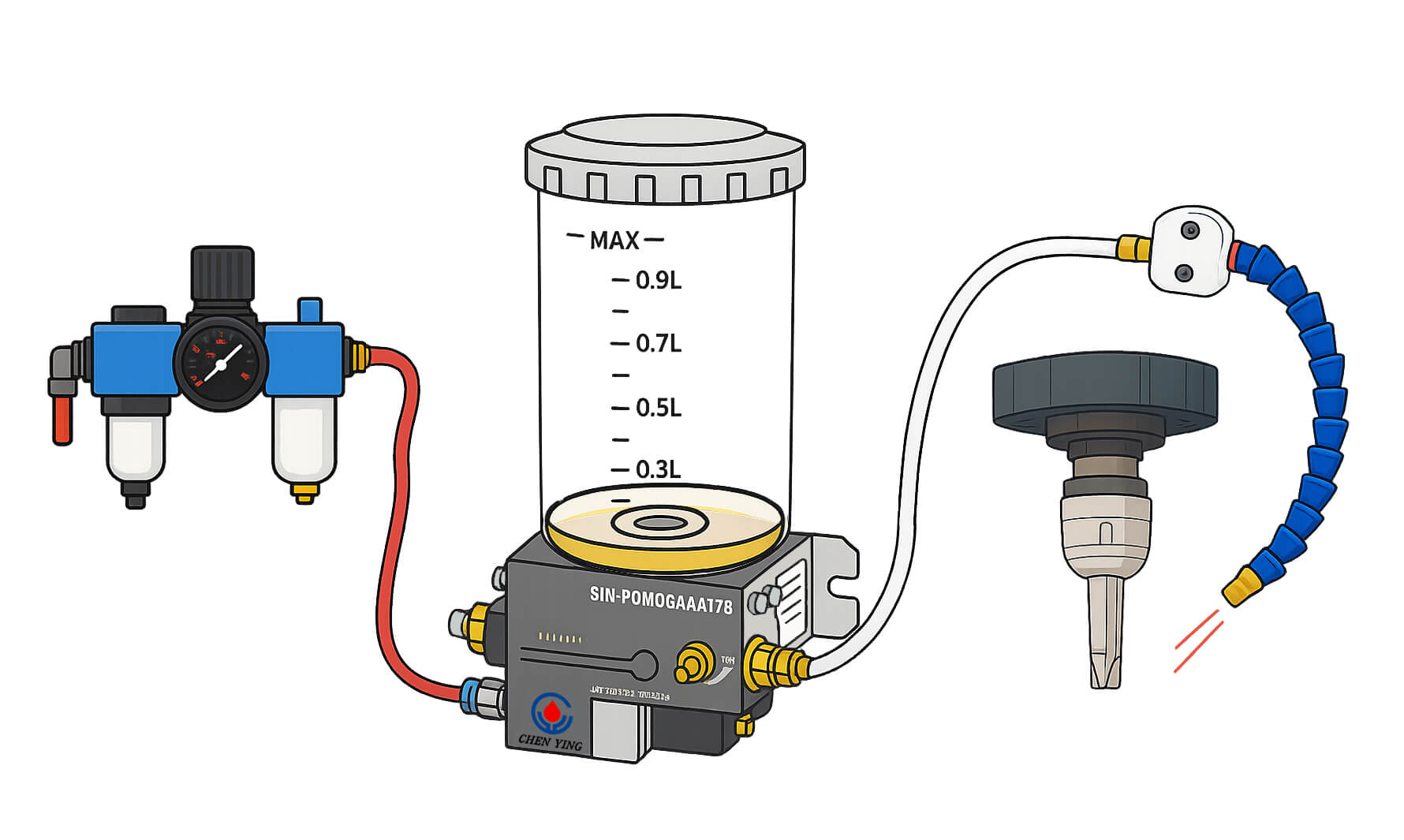 oil-air-type-oil-lubrication-system-piping-layout