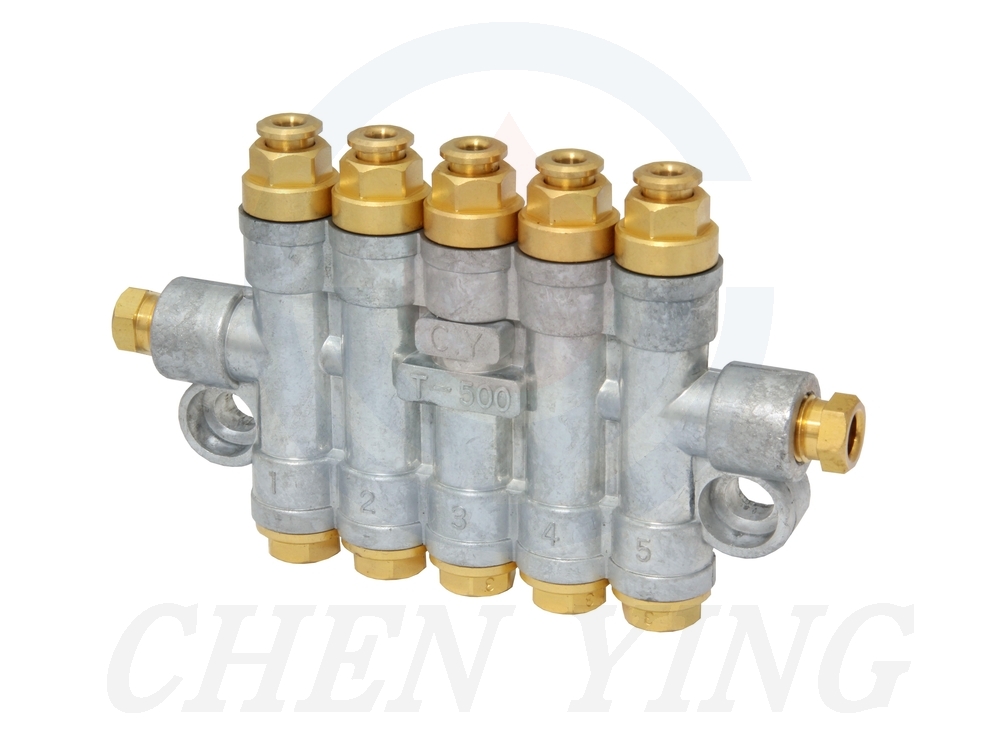 T-type volumetric distributor